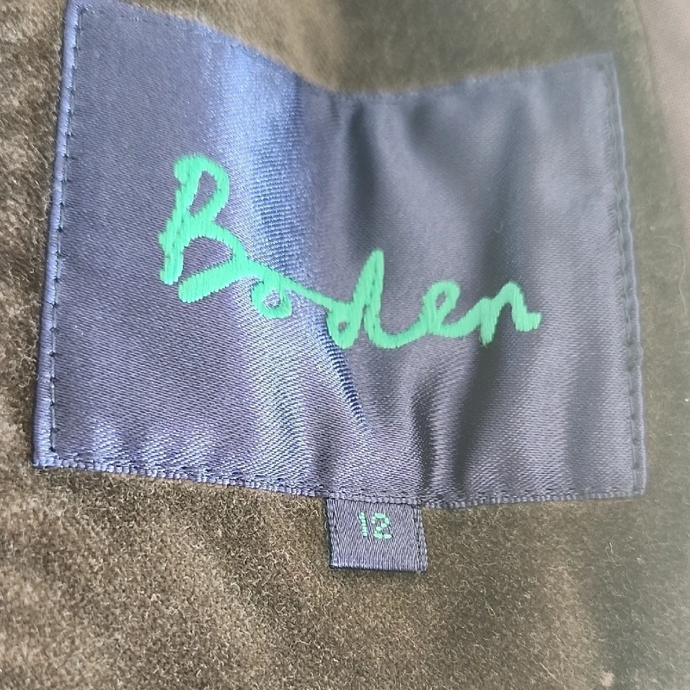 Boden Rosebury Brown Velvet Blazer | Size US 12 (Fits Small) - Picture 11 of 11
